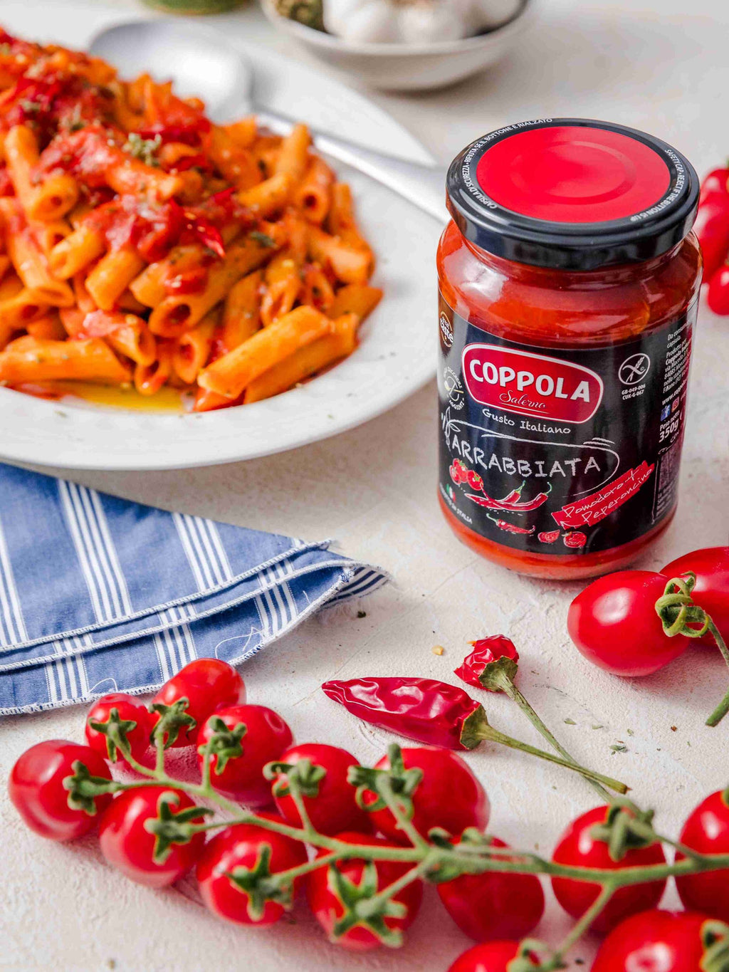 COPPOLA Arrabbiata - Tomato and Chili Pasta Sauce (350g) x 2pcs