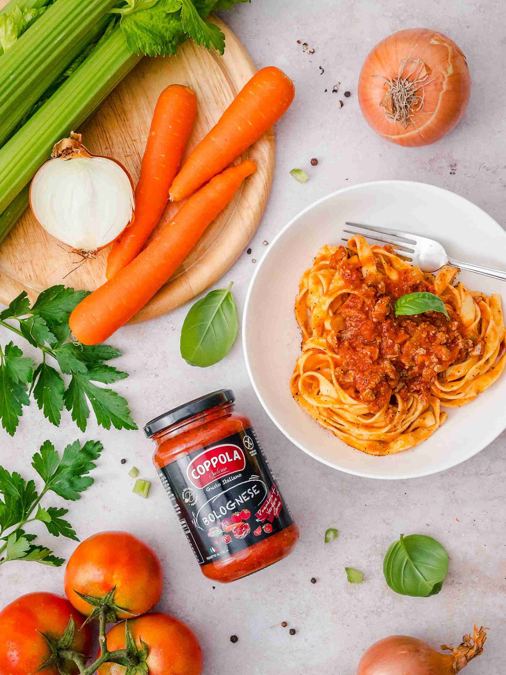 COPPOLA Bolognese - Tomato, Meat and Vegetables Pasta Sauce (350G) x 2pcs
